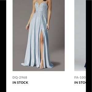 Long Glitter-Knit-V-Neck Prom Dress With Corset